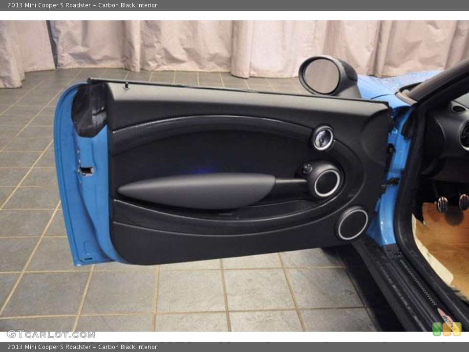 Carbon Black Interior Door Panel for the 2013 Mini Cooper S Roadster #74351123