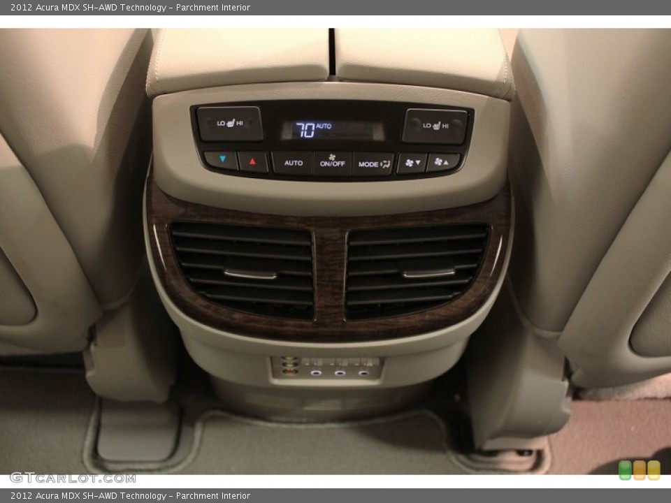 Parchment Interior Controls for the 2012 Acura MDX SH-AWD Technology #74352632