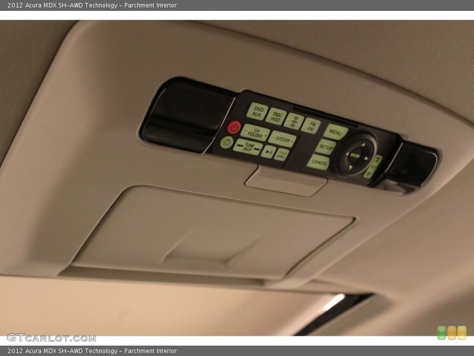 Parchment Interior Controls for the 2012 Acura MDX SH-AWD Technology #74352649