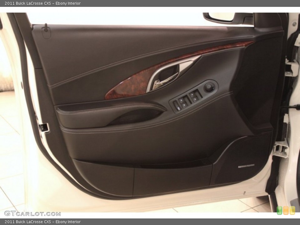 Ebony Interior Door Panel for the 2011 Buick LaCrosse CXS #74353097