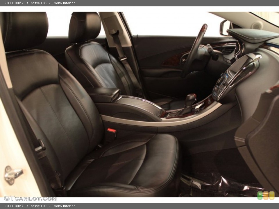 Ebony Interior Photo for the 2011 Buick LaCrosse CXS #74353412