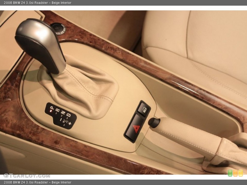 Beige Interior Transmission for the 2008 BMW Z4 3.0si Roadster #74353811
