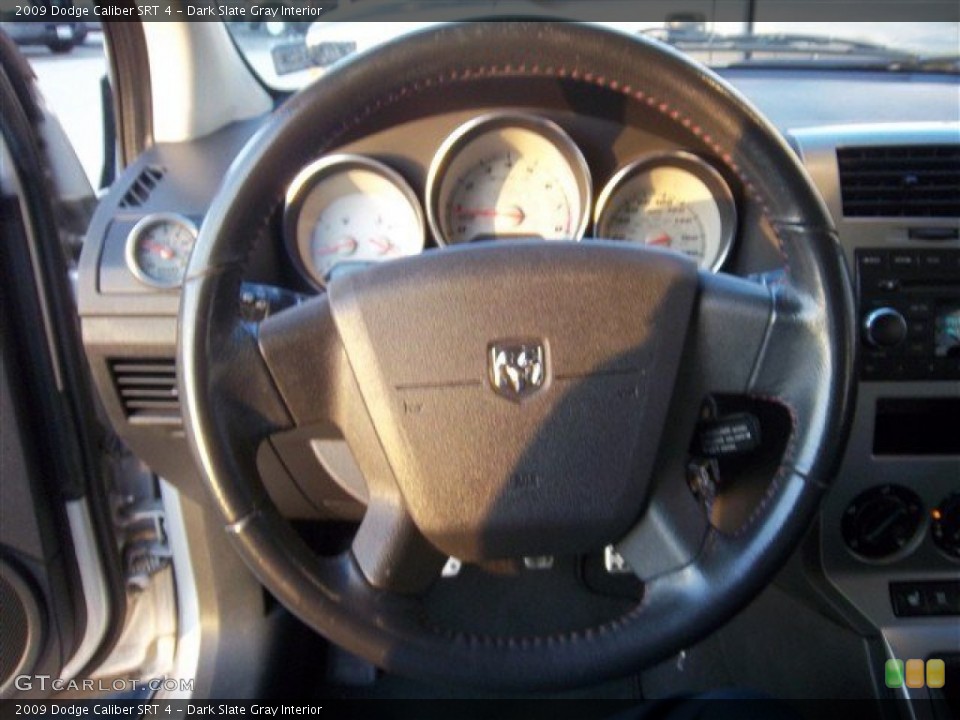 Dark Slate Gray Interior Steering Wheel for the 2009 Dodge Caliber SRT 4 #74354862