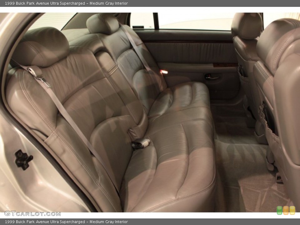 Medium Gray Interior Rear Seat for the 1999 Buick Park Avenue Ultra Supercharged #74355316