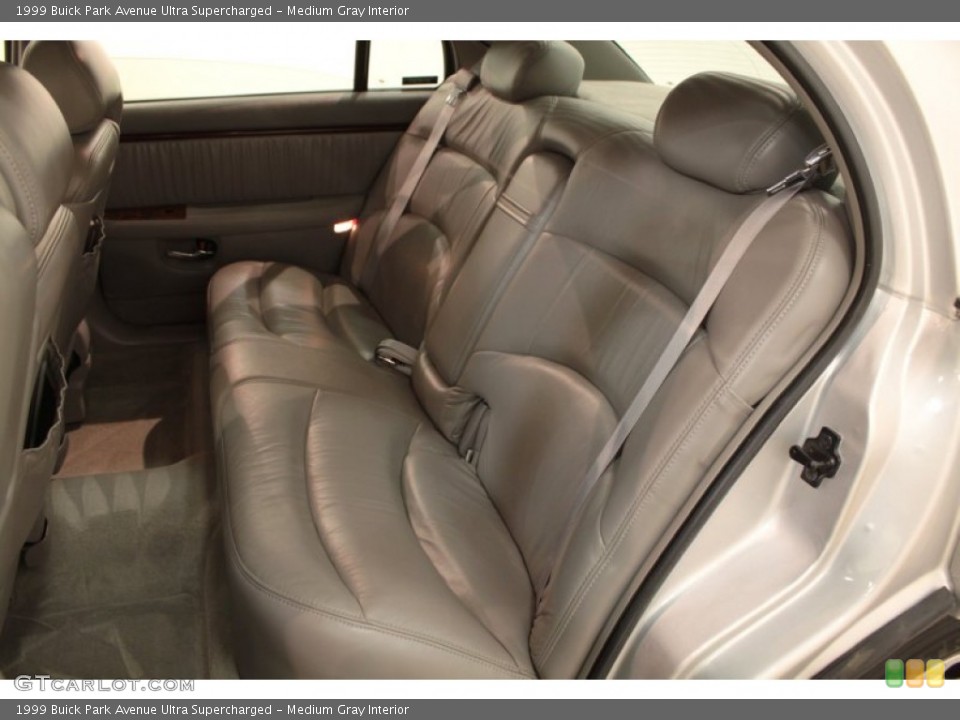 Medium Gray Interior Rear Seat for the 1999 Buick Park Avenue Ultra Supercharged #74355335