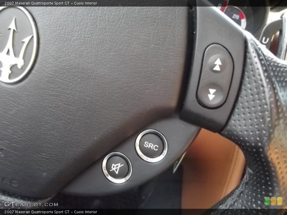 Cuoio Interior Controls for the 2007 Maserati Quattroporte Sport GT #74355428