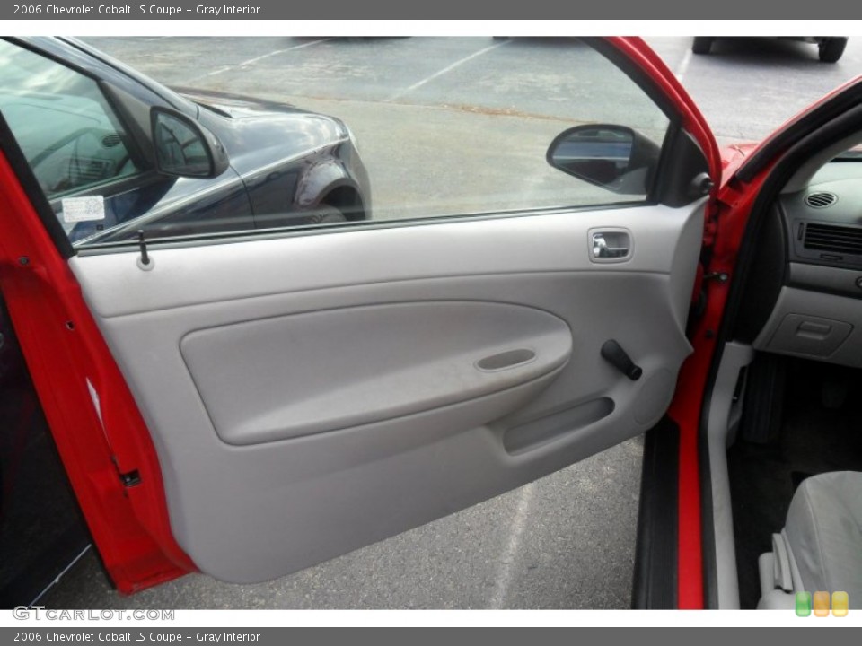 Gray Interior Door Panel for the 2006 Chevrolet Cobalt LS Coupe #74356670