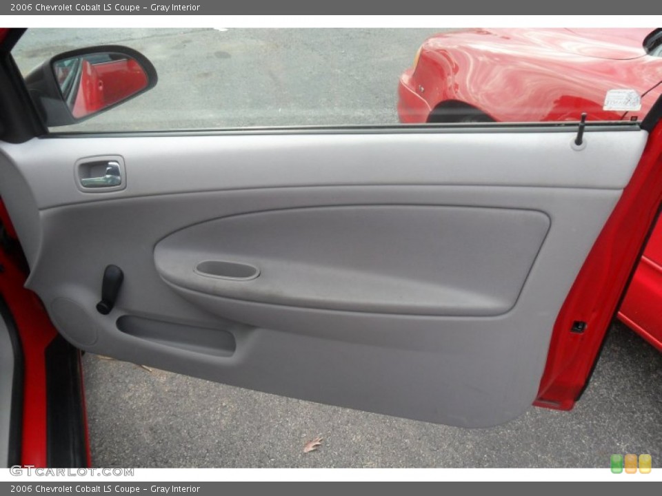 Gray Interior Door Panel for the 2006 Chevrolet Cobalt LS Coupe #74356685