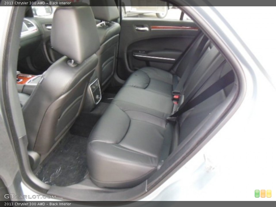 Black Interior Rear Seat for the 2013 Chrysler 300 AWD #74358872