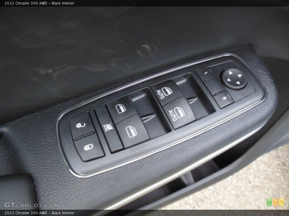 Black Interior Controls for the 2013 Chrysler 300 AWD #74358884
