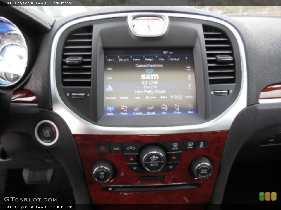 Black Interior Controls for the 2013 Chrysler 300 AWD #74358962