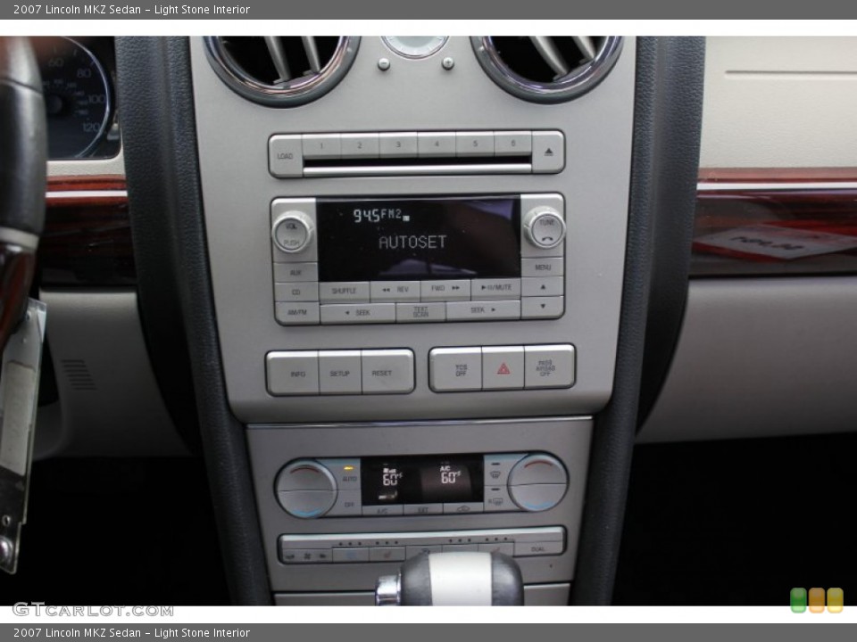Light Stone Interior Controls for the 2007 Lincoln MKZ Sedan #74360759