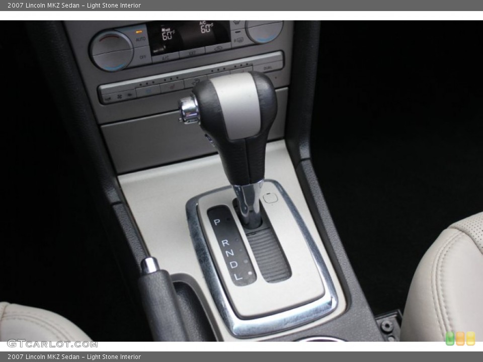 Light Stone Interior Transmission for the 2007 Lincoln MKZ Sedan #74360776