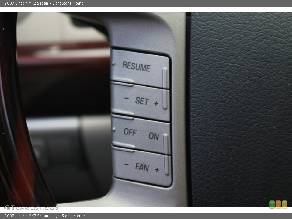 Light Stone Interior Controls for the 2007 Lincoln MKZ Sedan #74360844