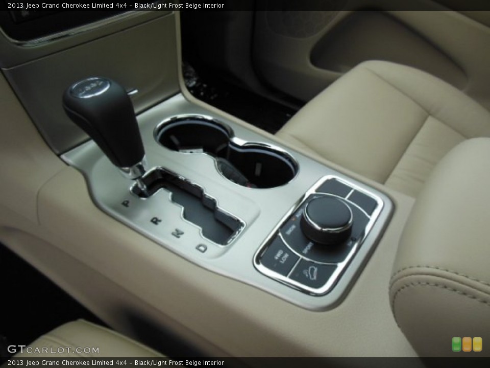 Black/Light Frost Beige Interior Transmission for the 2013 Jeep Grand Cherokee Limited 4x4 #74360970