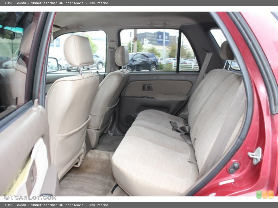 Oak Interior Rear Seat for the 1998 Toyota 4Runner  #74362543