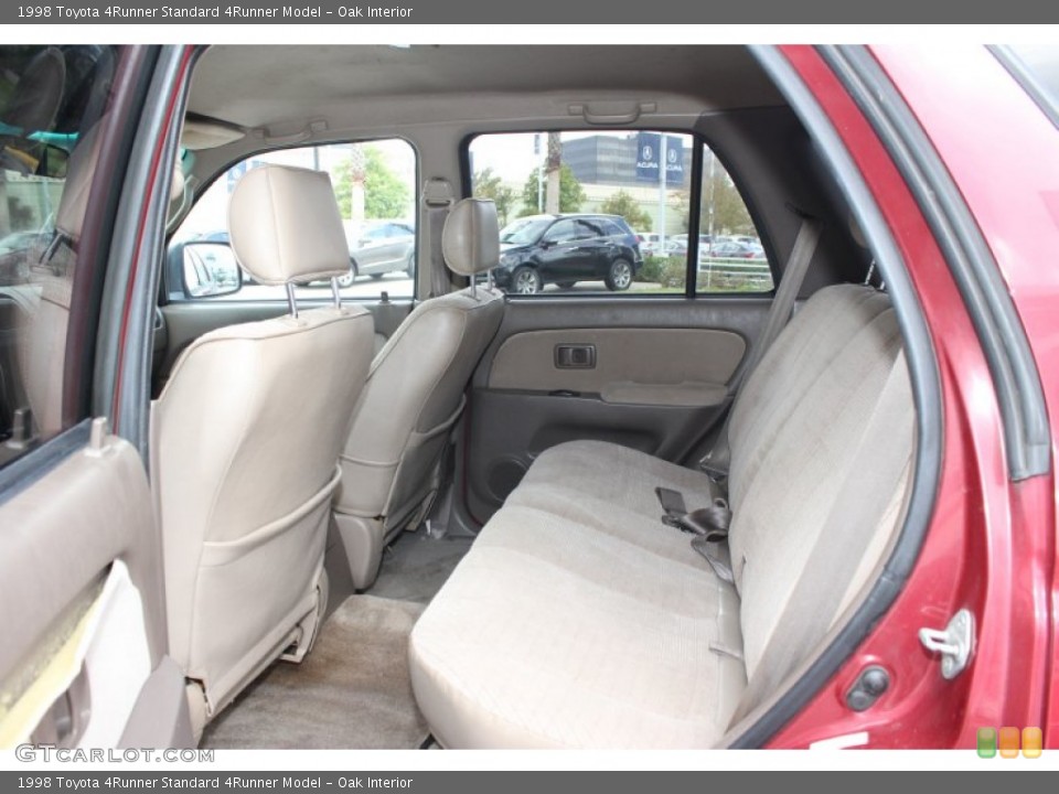 Oak Interior Rear Seat for the 1998 Toyota 4Runner  #74362564