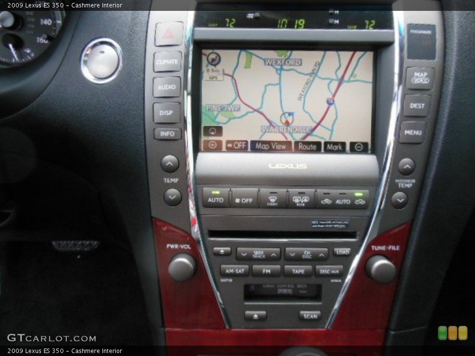 Cashmere Interior Controls for the 2009 Lexus ES 350 #74363565