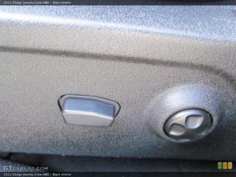 Black Interior Controls for the 2011 Dodge Journey Crew AWD #74365379