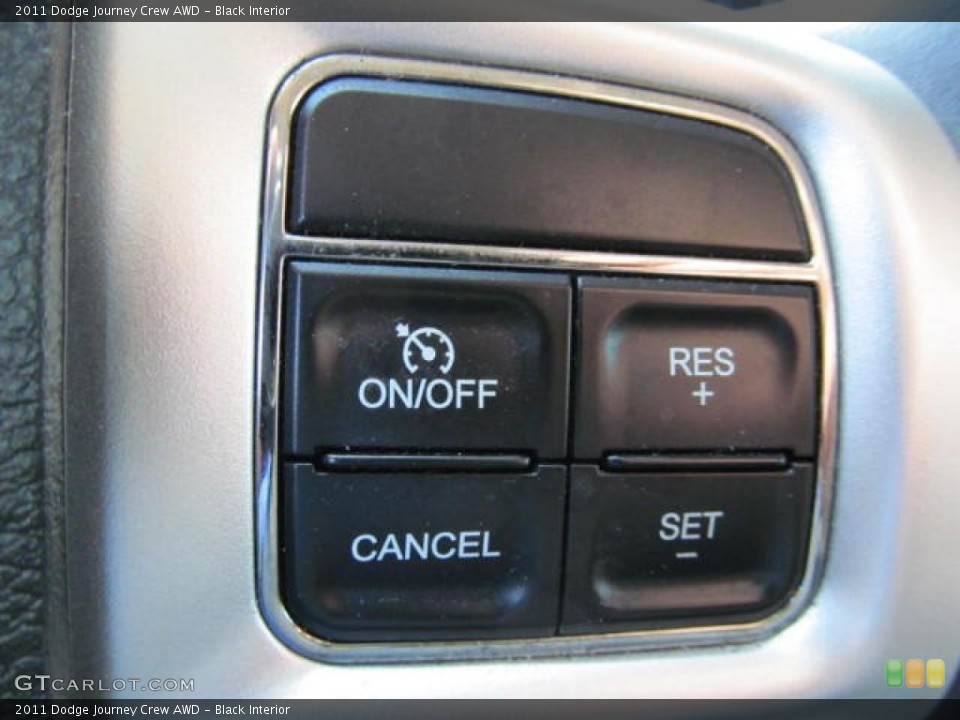 Black Interior Controls for the 2011 Dodge Journey Crew AWD #74365451