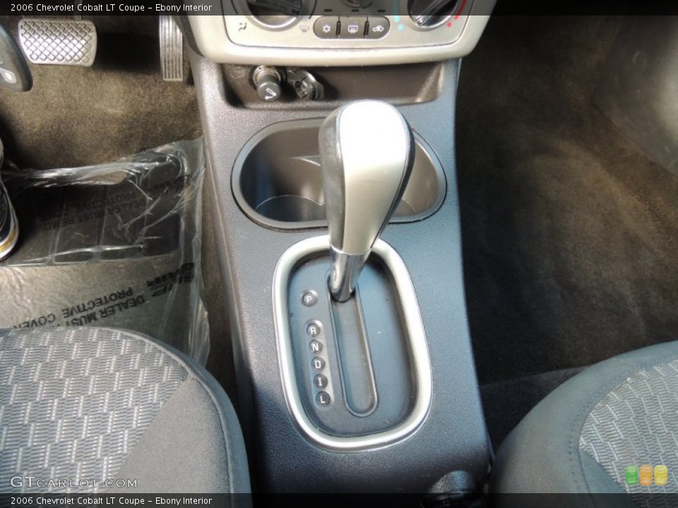 Ebony Interior Transmission for the 2006 Chevrolet Cobalt LT Coupe #74365583