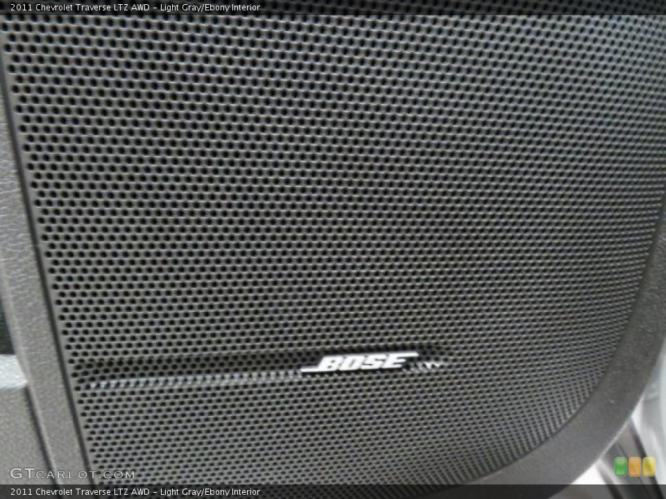 Light Gray/Ebony Interior Audio System for the 2011 Chevrolet Traverse LTZ AWD #74366111
