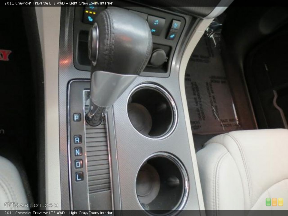 Light Gray/Ebony Interior Transmission for the 2011 Chevrolet Traverse LTZ AWD #74366171