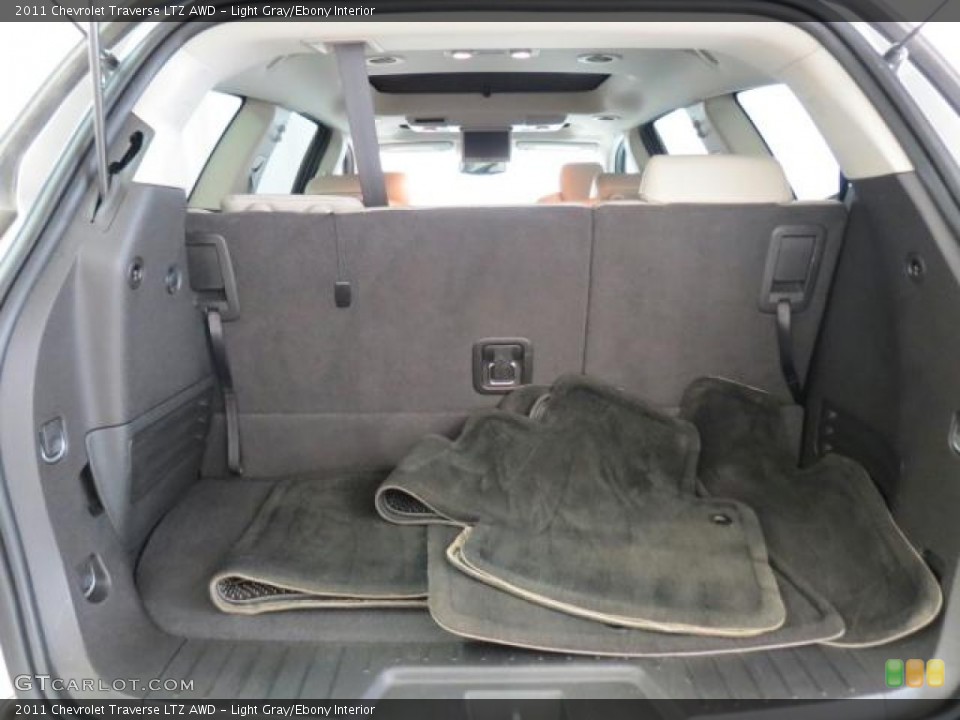Light Gray/Ebony Interior Trunk for the 2011 Chevrolet Traverse LTZ AWD #74366211