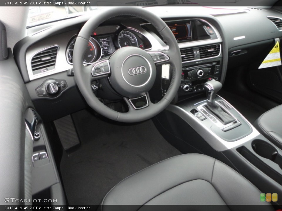 Black Interior Prime Interior for the 2013 Audi A5 2.0T quattro Coupe #74370085