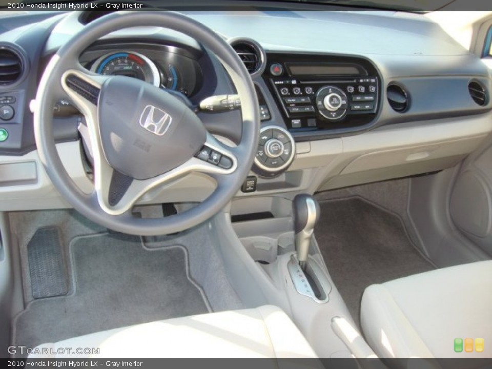 Gray Interior Dashboard for the 2010 Honda Insight Hybrid LX #74371417