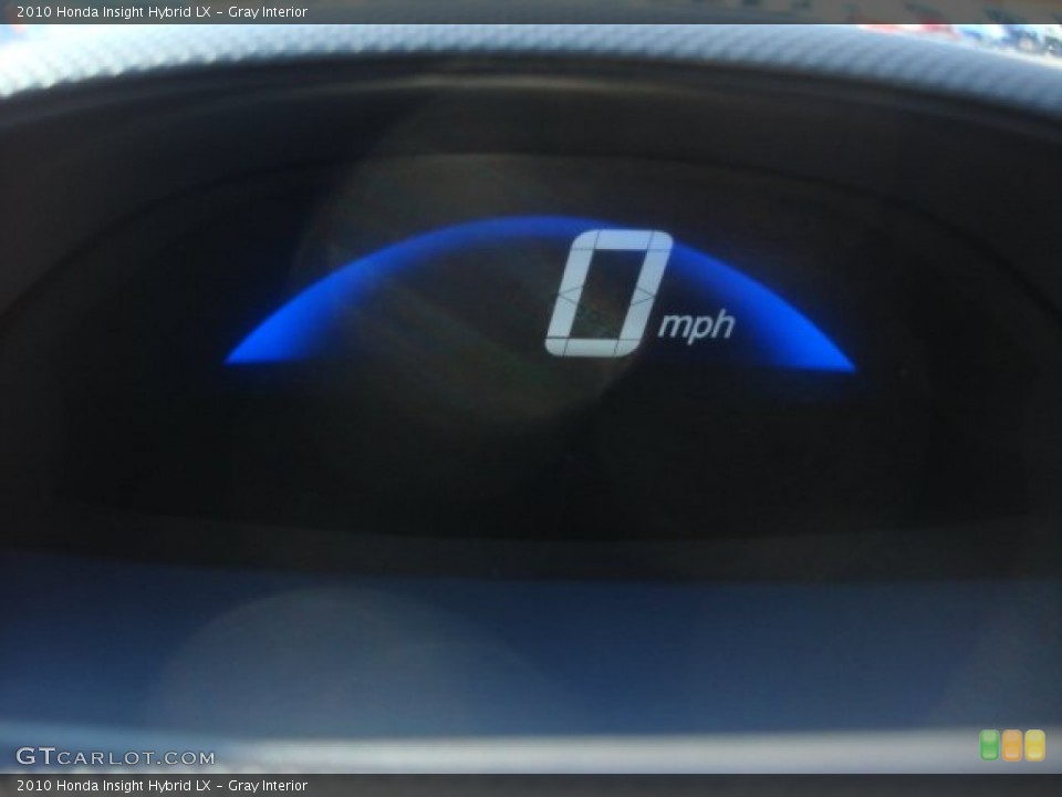 Gray Interior Gauges for the 2010 Honda Insight Hybrid LX #74371564