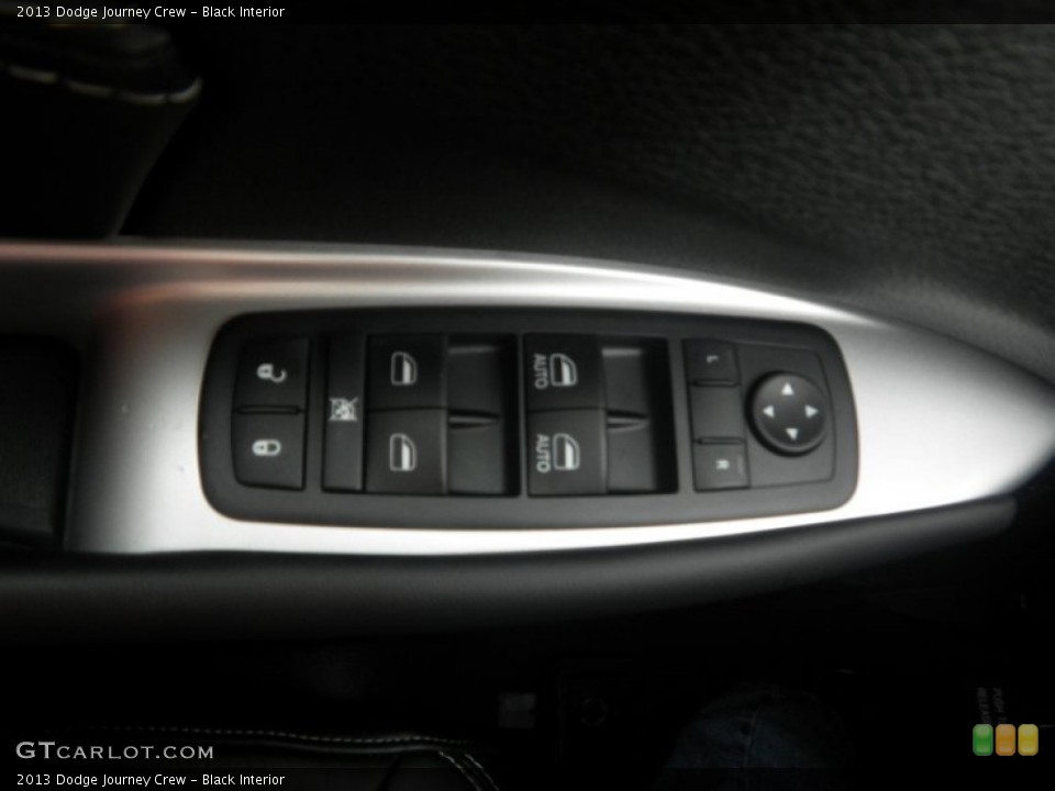 Black Interior Controls for the 2013 Dodge Journey Crew #74372082
