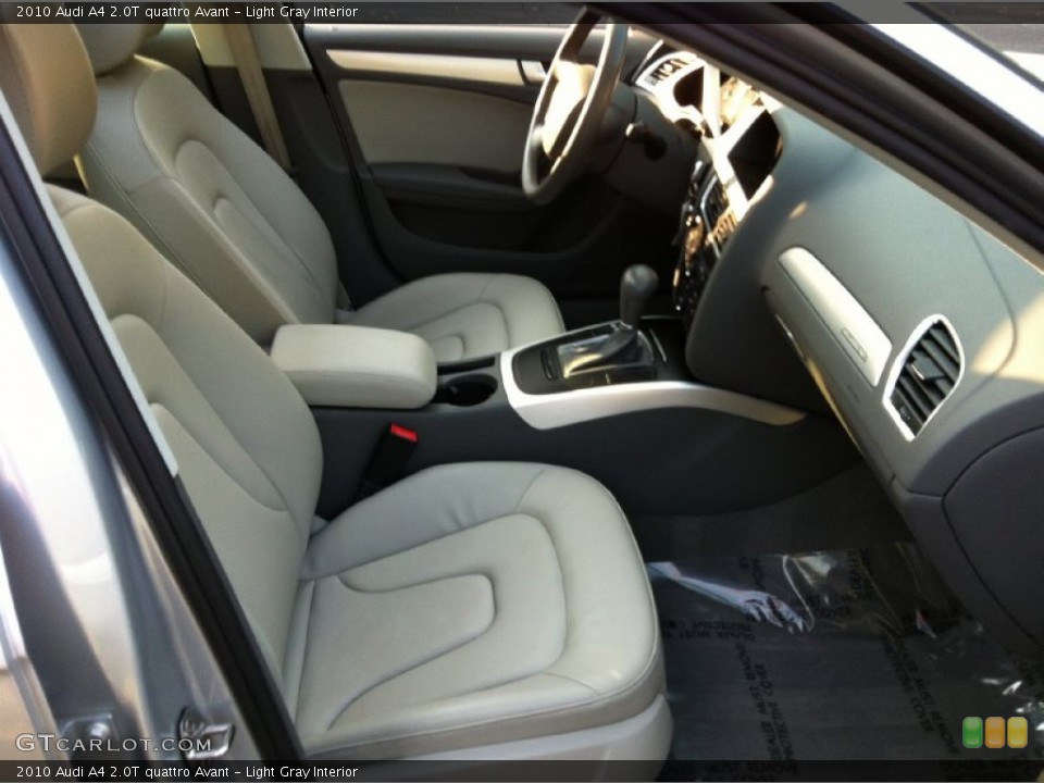 Light Gray Interior Front Seat for the 2010 Audi A4 2.0T quattro Avant #74375891