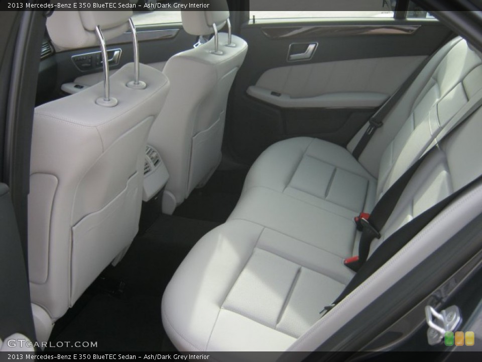 Ash/Dark Grey Interior Rear Seat for the 2013 Mercedes-Benz E 350 BlueTEC Sedan #74380048