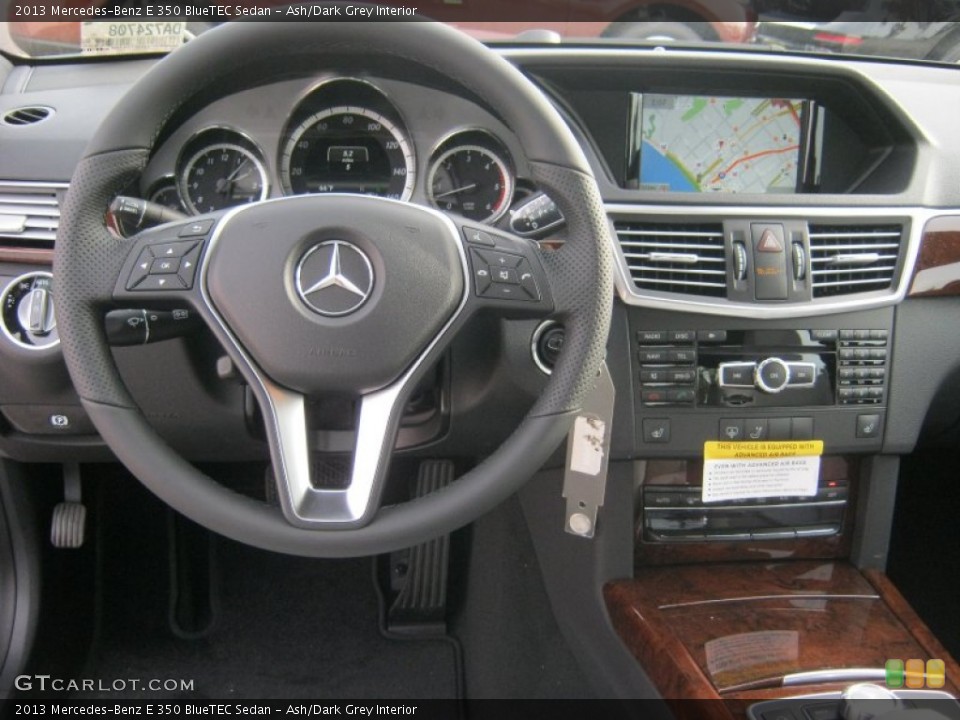 Ash/Dark Grey Interior Steering Wheel for the 2013 Mercedes-Benz E 350 BlueTEC Sedan #74380072