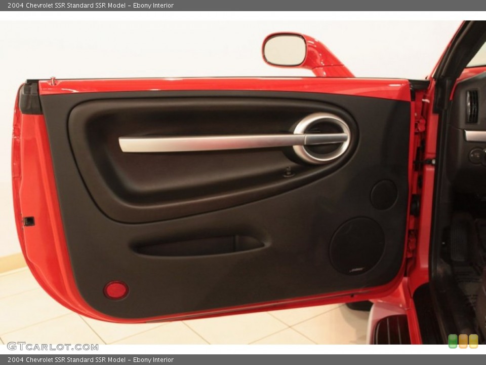 Ebony Interior Door Panel for the 2004 Chevrolet SSR  #74387481