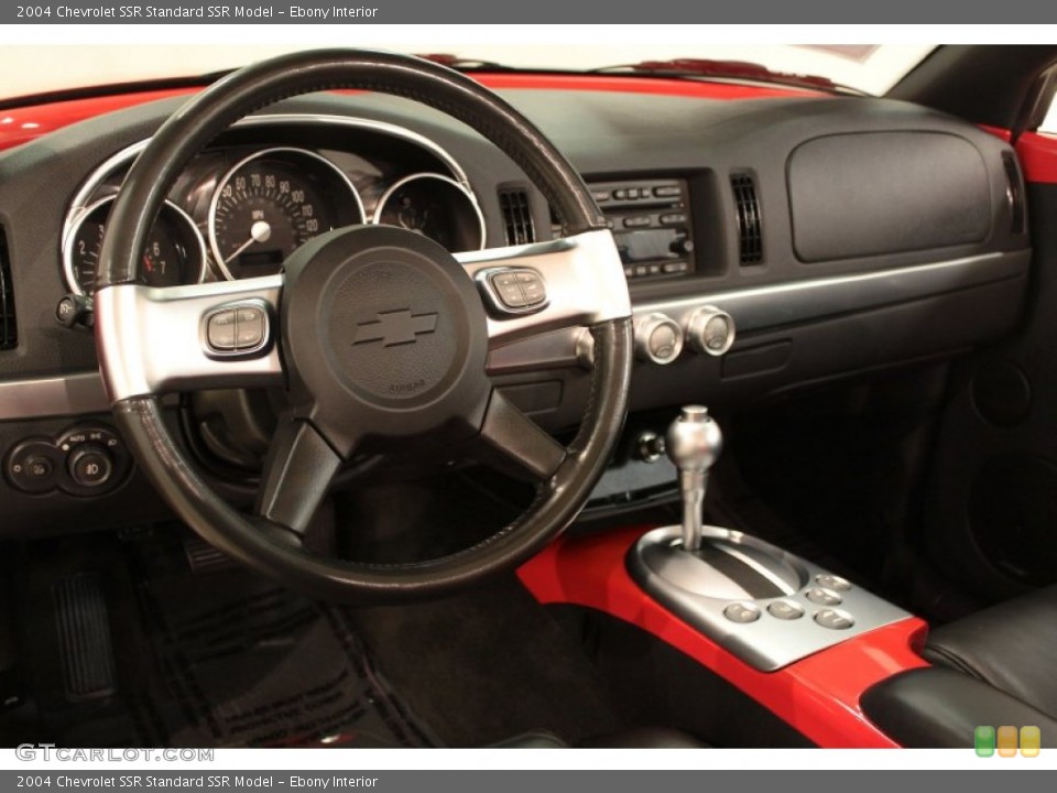 Ebony Interior Dashboard for the 2004 Chevrolet SSR  #74387542