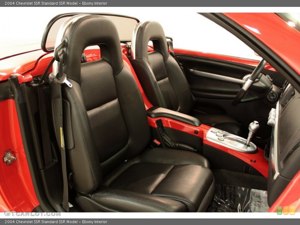 Ebony Interior Front Seat for the 2004 Chevrolet SSR  #74387836
