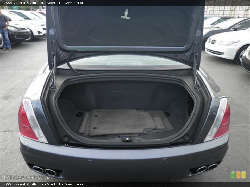 Grey Interior Trunk for the 2006 Maserati Quattroporte Sport GT #74390212