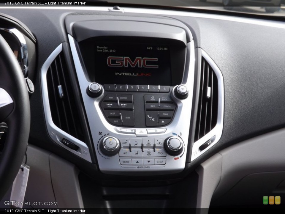 Light Titanium Interior Controls for the 2013 GMC Terrain SLE #74393209