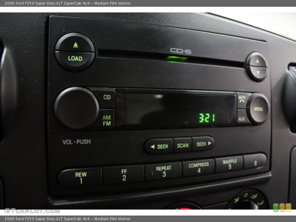 Medium Flint Interior Audio System for the 2006 Ford F350 Super Duty XLT SuperCab 4x4 #74395060
