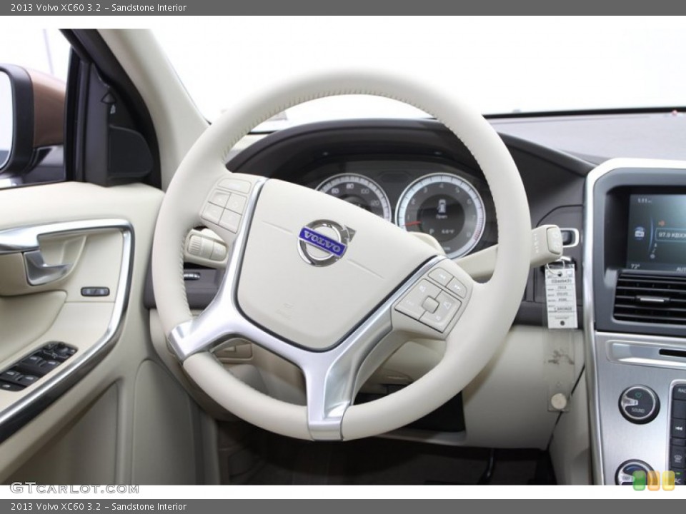 Sandstone Interior Steering Wheel for the 2013 Volvo XC60 3.2 #74395741