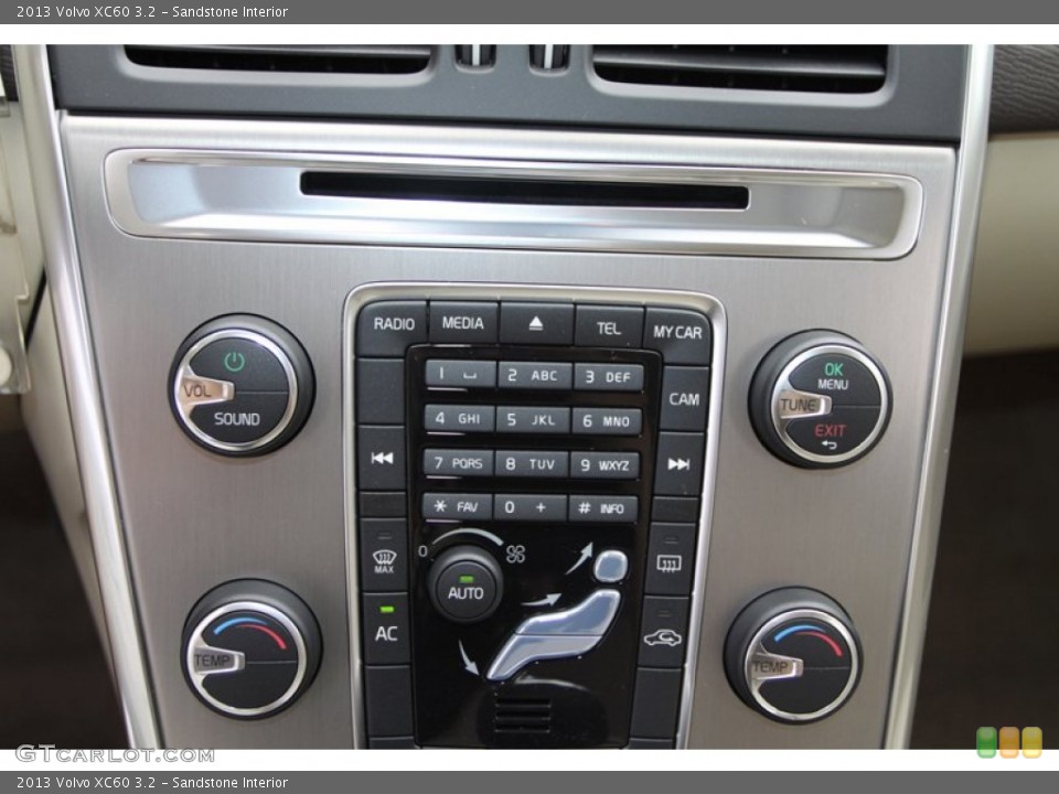 Sandstone Interior Controls for the 2013 Volvo XC60 3.2 #74395822