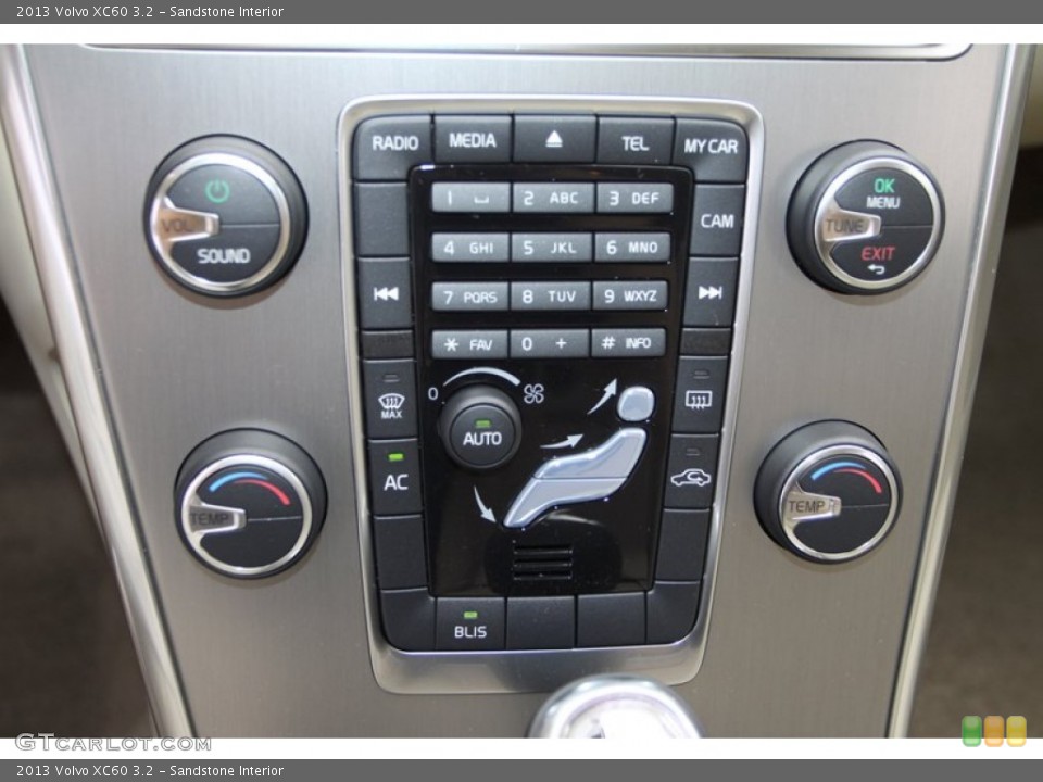 Sandstone Interior Controls for the 2013 Volvo XC60 3.2 #74395846