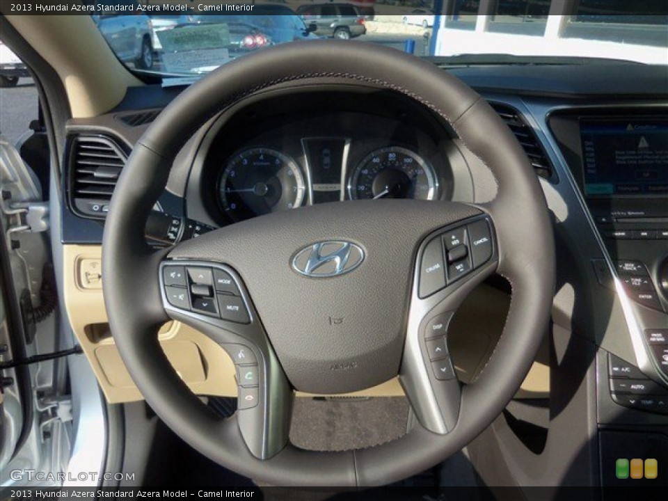 Camel Interior Steering Wheel for the 2013 Hyundai Azera  #74396171