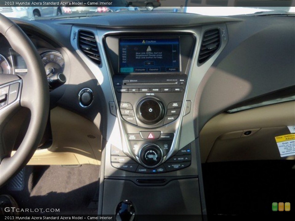 Camel Interior Controls for the 2013 Hyundai Azera  #74396236