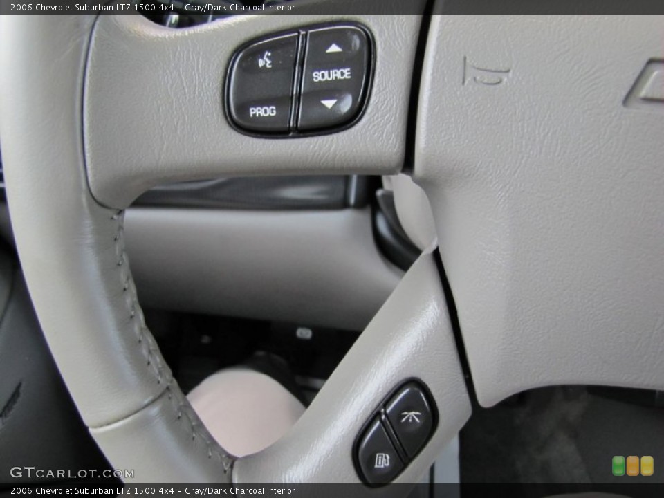 Gray/Dark Charcoal Interior Controls for the 2006 Chevrolet Suburban LTZ 1500 4x4 #74397013
