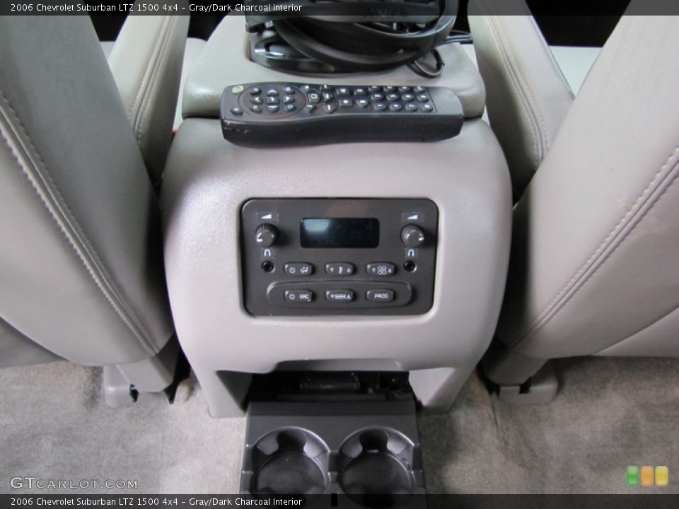 Gray/Dark Charcoal Interior Controls for the 2006 Chevrolet Suburban LTZ 1500 4x4 #74397394