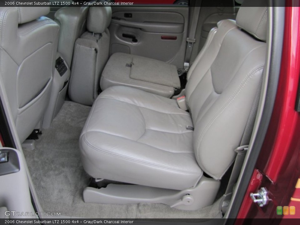 Gray/Dark Charcoal Interior Rear Seat for the 2006 Chevrolet Suburban LTZ 1500 4x4 #74397435