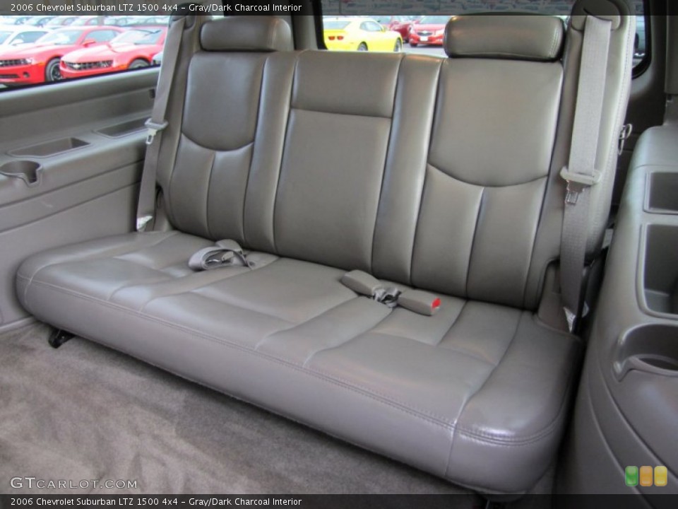 Gray/Dark Charcoal 2006 Chevrolet Suburban Interiors